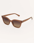 Z SUPPLY HIGH TIDE SUNGLASSES - TAUPE/GRADIENT
