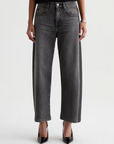 AG HATTIE HIGH-RISE BARREL TUXEDO