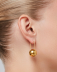 JENNY BIRD CELESTE MEGA EARRINGS GOLD