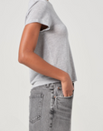 AGOLDE ADINE SHRUNKEN TEE