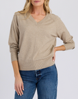 STITCHES + STRIPES OTIS VNECK
