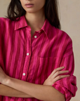 FAHERTY LAGUNA LINEN RELAXED SHIRT