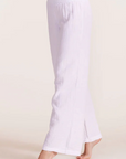 BOBI SMOCKED WAIST WIDE LEG PANT