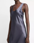 VINCE BIAS TANK DRESS