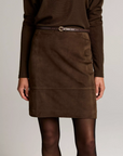 VINCE HIGH WAISTED KNEE LENGTH SKIRT