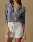 FAHERTY DUNE COTTON GAUZE HARBOR TOP