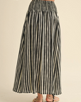 MIOU MUSE SMOCKED WAIST SKIRT