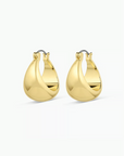 GORJANA BANKS HOOPS GOLD