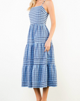 THML BONNIE GINGHAM MIDI DRESS