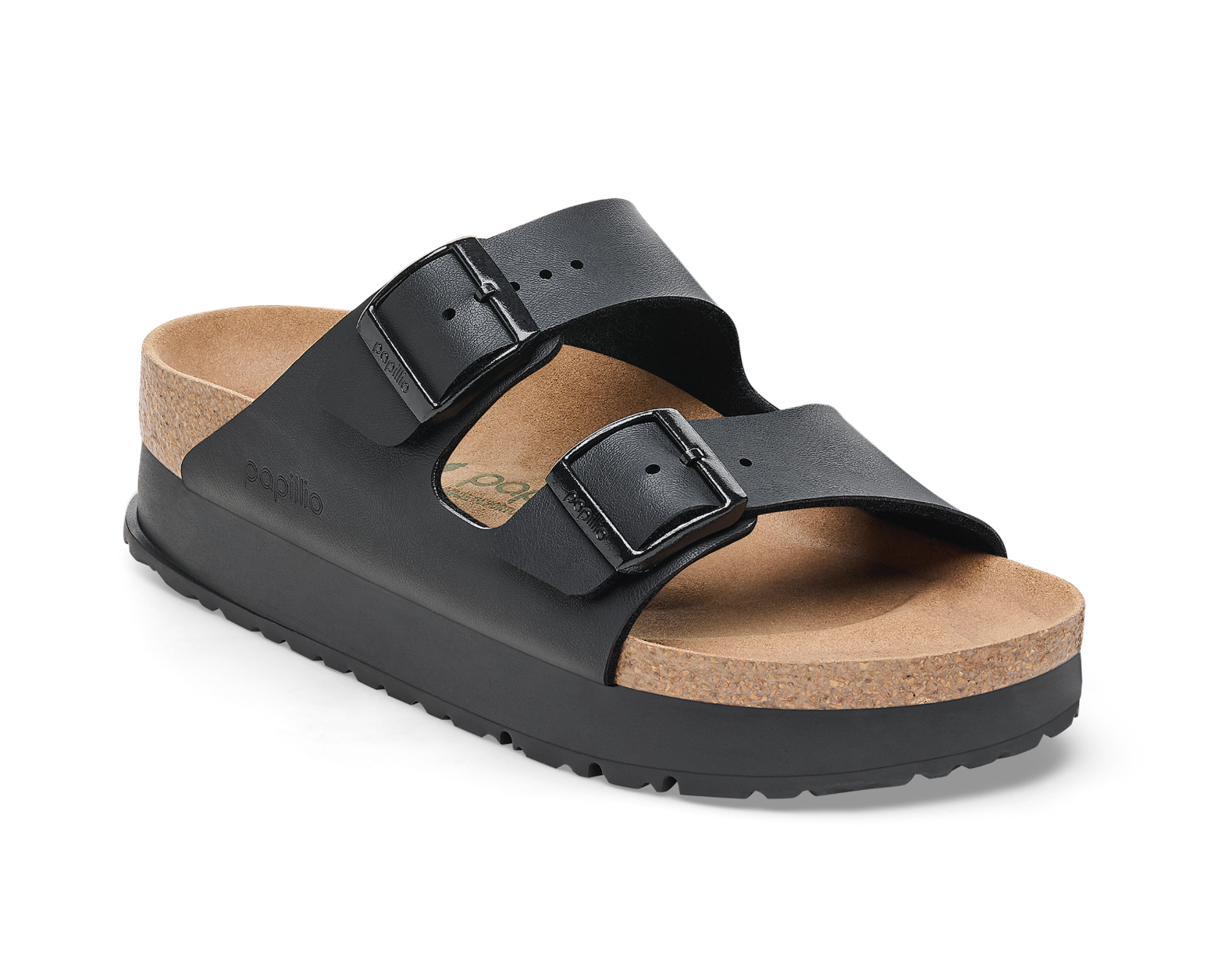 靴 Birkenstock Vegan Arizona BS Black US10 BIRKENSTOCK ARIZONA VEGAN PLATFORM - NARROW – Indigo