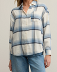 Z SUPPLY RIVER PLAID BUTTON UP