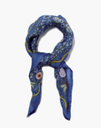 CHAN LUU EMBROIDERED FLORAL BANDANA