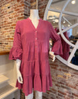 FAHERTY DUNE COTTON GAUZE KASEY DRESS