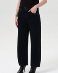 AGOLDE LOW CURVE JEAN CROP