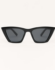 Z SUPPLY VILLA SUNGLASSES BLACK/GREY