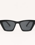 Z SUPPLY VILLA SUNGLASSES - BLACK/GREY
