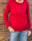 ALASHAN CASHMERE MERINO EASY CREW NECK PULLOVER