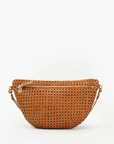 CLARE V WOVEN GRANDE FANNY