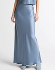 VINCE SATIN MAXI SLIP SKIRT