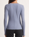Z SUPPLY SIRENA RIB L/S TEE