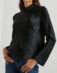 RAILS SOLEIL MOCK NECK TOP