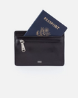 HOBO EURO SLIDE LEATHER CREDIT CARD WALLET