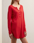 Z SUPPLY LAUREL POINTELLE NIGHTSHIRT