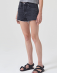 AGOLDE PARKER HIGH RISE CUTOFF SHORT