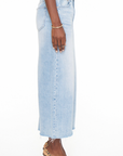 PISTOLA ALICE DENIM MIDI SKIRT