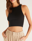 Z SUPPLY HANNAH CROPPED RIB TANK