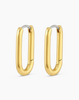 GORJANA ZOEY HOOPS GOLD