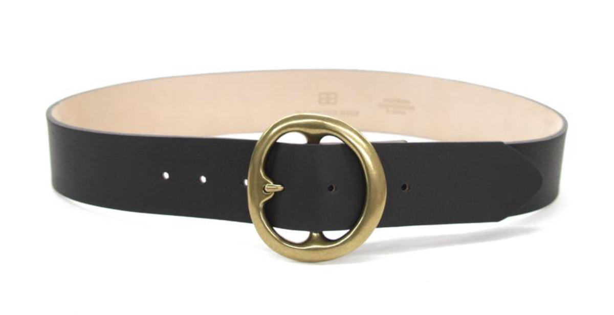 アパルトモン　B-LOW THE BELT B-LOW THE BELT BELL BOTTOM LEATHER BELT – Indigo