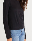 Z SUPPLY MODERN SLUB LONG SLEEVE TEE