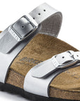 BIRKENSTOCK MAYARI SILVER BIRKO-FLOR