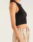 Z SUPPLY HANNAH CROPPED RIB TANK