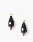 CHAN LUU ONYX EARRINGS