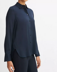 VINCE SLIM FITTED BLOUSE