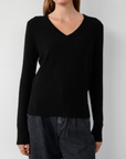 WHITE & WARREN CASHMERE CORE V-NECK