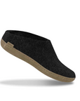 GLERUPS SLIP-ON WITH LEATHER SOLE