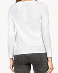 LILLA P BACK SEAM LONG SLEEVE CREW NECK