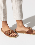 BIRKENSTOCK MADRID BIG BUCKLE OILED LEATHER