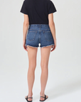 AGOLDE PARKER HIGH RISE CUTOFF SHORT