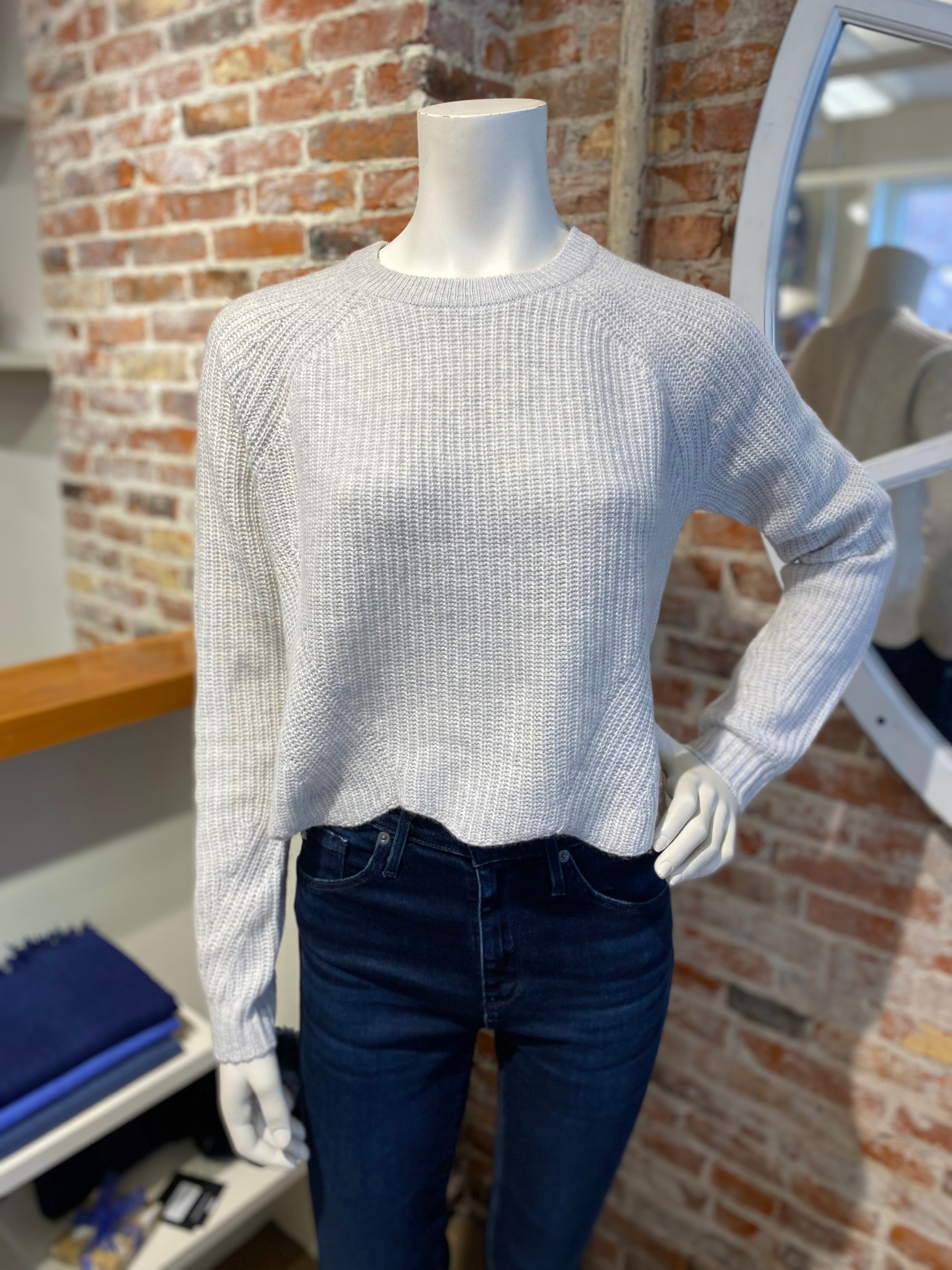 Autumn cashmere shaker sweater best sale