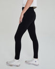 AG FARRAH SKINNY SUPER BLACK