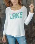 WOODEN SHIPS CHUNKY LAKE COTTON CREW