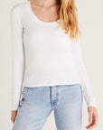 Z SUPPLY SIRENA RIB L/S TEE
