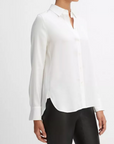 VINCE SLIM FITTED BLOUSE