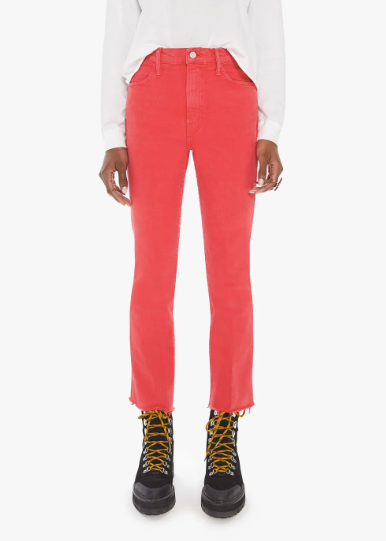 MOTHER THE HUSTLER ANKLE FRAY MRS – Indigo
