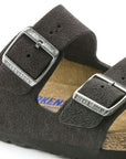 BIRKENSTOCK ARIZONA VELVET GREY SUEDE