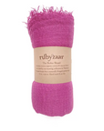 RUBYZAAR GAUZE BOHO SCARF
